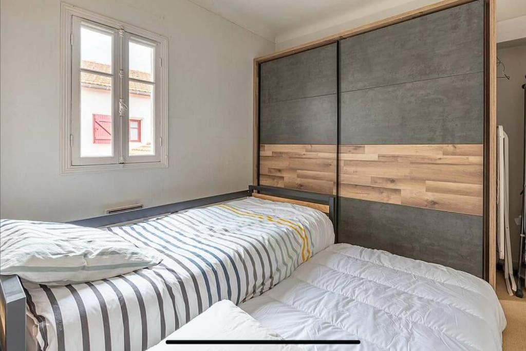 Exceptionnel 3 Pieces Art Deco En Dernier Etage Avec Garage Prive Centre Biarritz Apartment Exterior foto